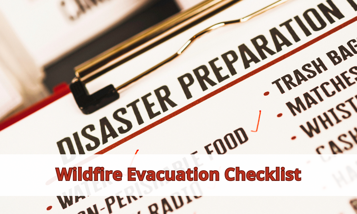 EP Wildfire Checklist