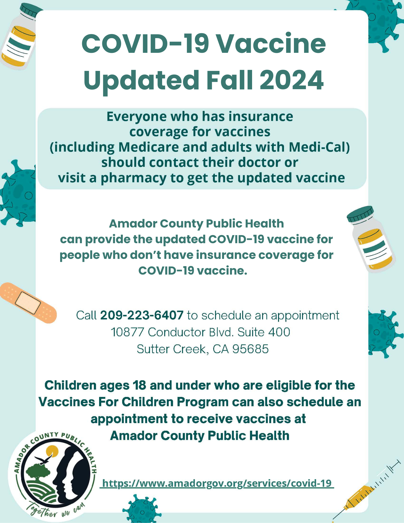 COVID-19 Vaccine Updated Fall 2024